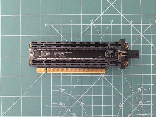 Riser biforcato da pcie - biforcato,
