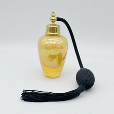 Iridescent Art Glass Yellow