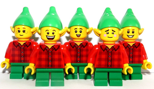 Lego elfo minifigure babbo - lego, 5