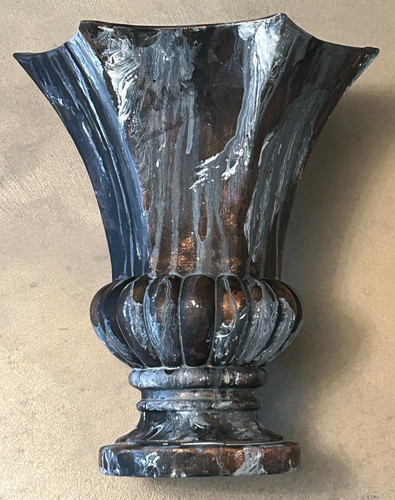 Vaso metallo napco vintage - napco,