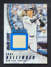 Aggiornamento Cody Bellinger 2025 Topps #MMU-CB materiale Major League blu /150 Yankees