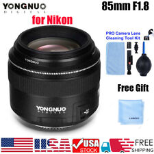 YONGNUO YN 85 mm F1.8 N teleobiettivo messa a fuoco automatica per fotocamera Nikon attacco F