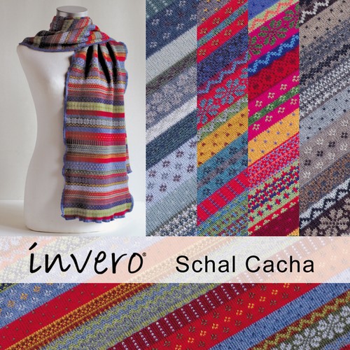 Invero bunter mustermix schal - invero:,