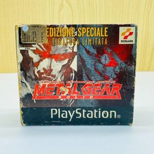 METAL GEAR SOLID PS1 ITA EDIZIONE SPECIALE A TIRATURA LIMITATA 