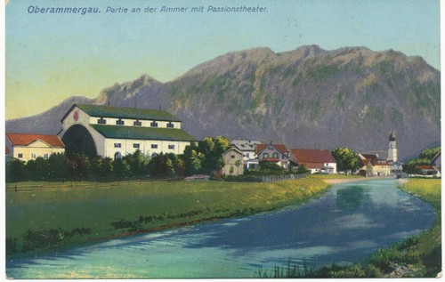Oberammergau usato nel 1910 - oberammergau,,