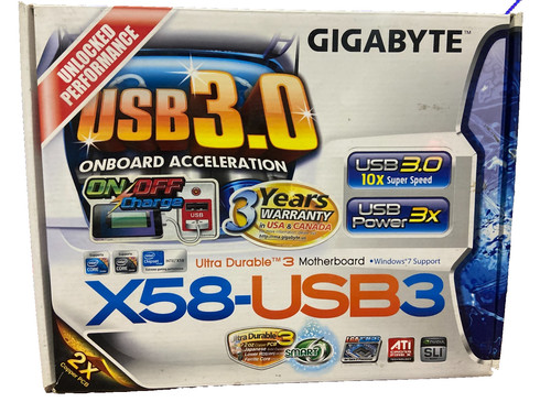 Gigabyte x58 usb3 - ga-x58-usb3, intel