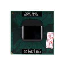 Processore CPU per laptop dual-core 100% OK SL9SE Intel Core 2 Duo T7400 2,16 GHz