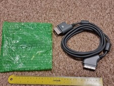 MICROSOFT XBOX 360 CAVO AV UFFICIALE RGB SCART TV NUOVO da DEV KIT