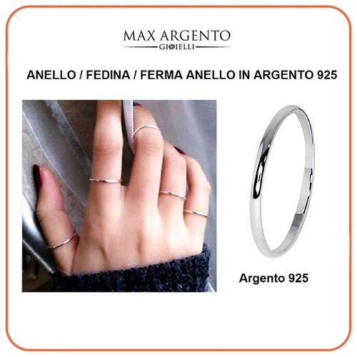 Anello fedina ferma - anello,