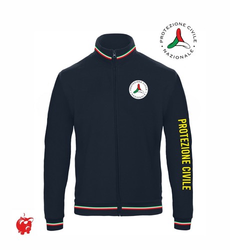 Felpa con zip - con,