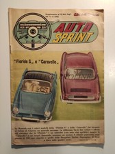 AUTO SPRINT - Supplemento Albi dell'Intrepido, Floride S, Caravelle 1962 Renault