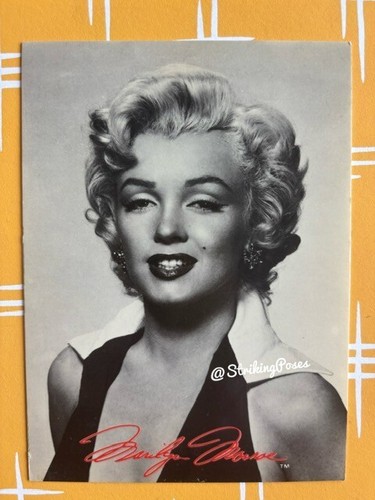 1980s postcard marilyn - postcard,