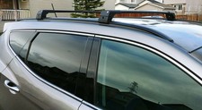 Black roof rack cross bars - rack, set