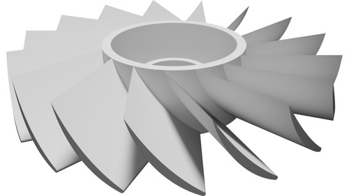 Ruota turbina assiale - turbina,