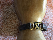 Ancien bracelet cuir LOUIS