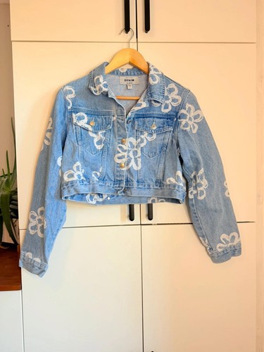 Giacca cropped denim new - new, look