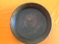 VINTAGE VECCHIA  TEGLIA IN RAME CON ANELLO PER APPENDERE INBROCCATO