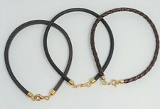Bracciale uomo caucciu oro - caucciu,