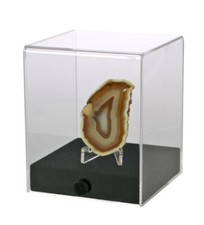ESPOSITORE CUBE IN PLEXIGLAS PER MINERALI CRISTALLI FOSSILI METEORITI - A SCELTA