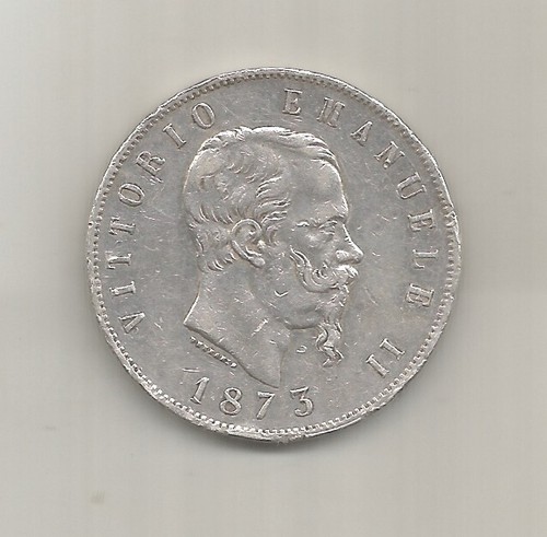 Regno italia 1873m - regno, 1873m,