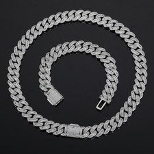 Bracciale Collana Cubana 14MM