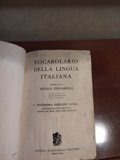 Zingarelli vocabolario della - vocabolario,