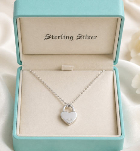 Collana catena ciondolo cuore
