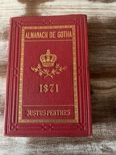 Almanach de Gotha 1871 Justus