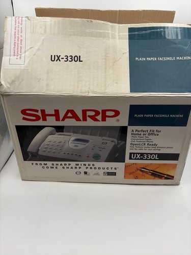 Sharp 330l fax in - in, 1