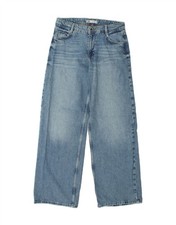 Jeans donna ZARA gamba larga