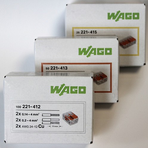 Wago 221 morsetto - set, 100x