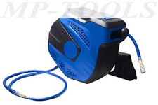 AVVOLGITUBO ARIA COMPRESSA PROLUNGA TUBO AVVOLGIBILE 15 + 2 Mt blu nero ARROTOLA