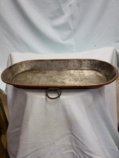 Tortiera in Rame Ovale Lunga