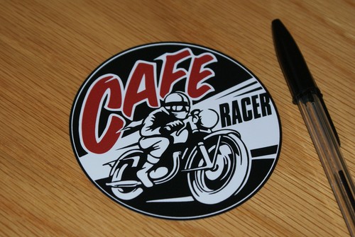 Adesivo cafe racer - adesivo,
