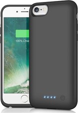Cover con Batteria integrata per iPhone 6/6s/7/8 Power Bank Case 6000mAh [4.7'']