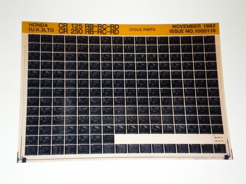 Microfiche catalogo ricambi - microfiche,