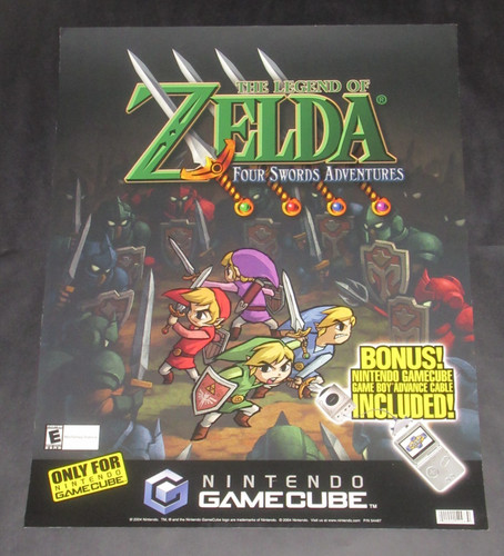 Legend zelda four swords - of,