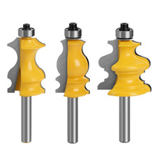 Set Di 3 Frese per Legno