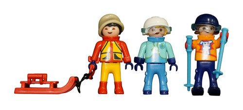 Playmobil bambini slitta - , da