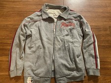 Shady Ltd Mens L Gray Zip Up