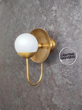 Applique da parete in ottone