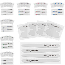 8PCS/Maniglia Porta Auto Ciotola Logo Adesivo Protezione Antigraffio Copertura Accessori