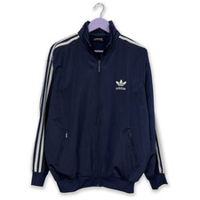 Felpa Adidas Vintage blu scuro