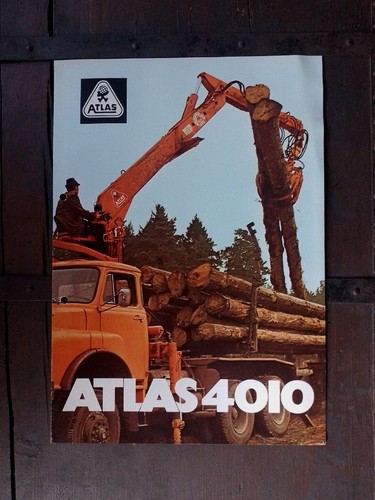 Atlas gru idrauliche - atlas, 4010