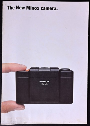 Brochure originale minox 35 - originale,
