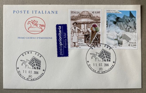 Italia repubblica fdc - -,