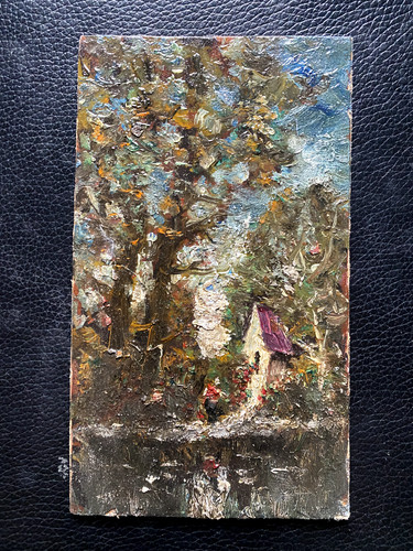 Dipinto olio marterl - olio,
