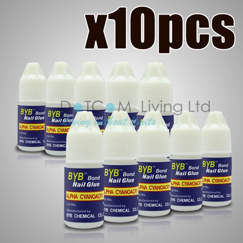 10x colla nail art strass - 3g,