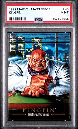 1992 marvel masterpieces - marvel, #43