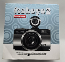 Lomography Fisheye n. 2 LOMO 35mm fotocamera compatta pellicola con flash e scatola originale
